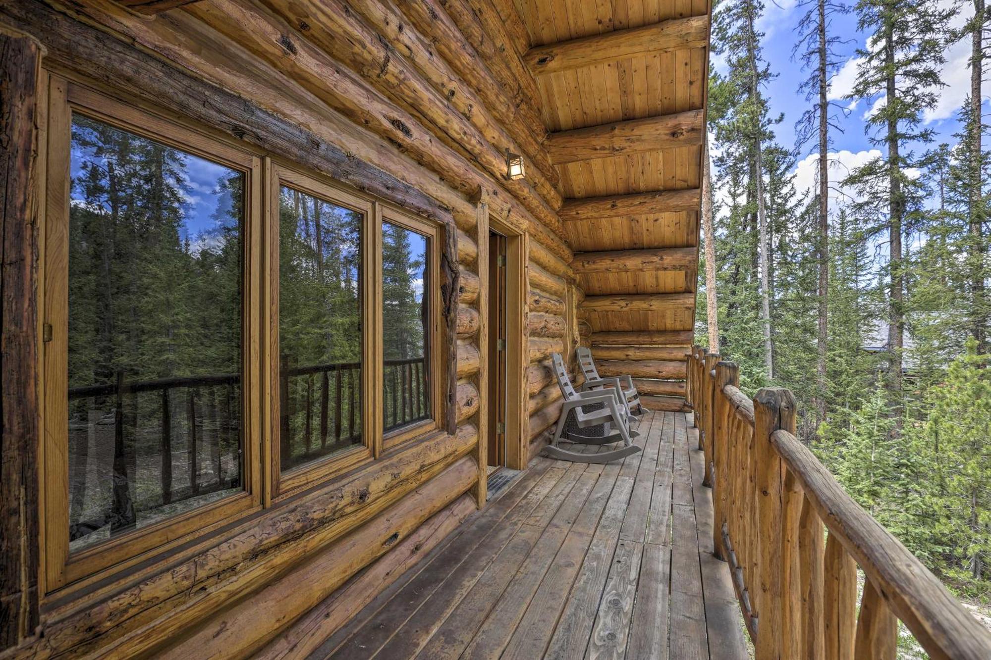 Cozy Breckenridge Cabin With Deck, 8 Mi To Gondola Eksteriør billede